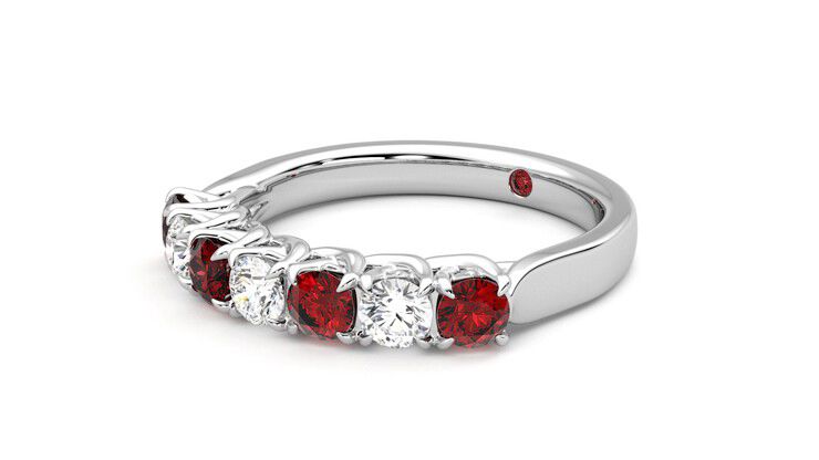 Taylor & Hart Aura Wedding Ring 360 degree image 24