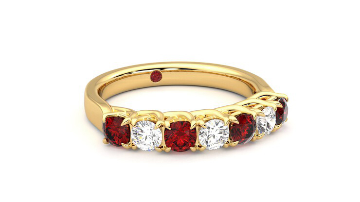 Taylor & Hart Aura Wedding Ring 360 degree image 4