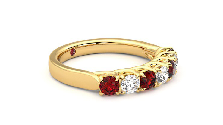 Taylor & Hart Aura Wedding Ring 360 degree image 7
