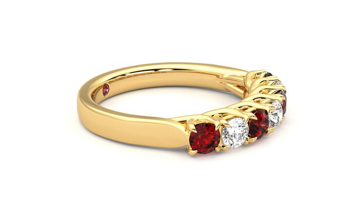 Taylor & Hart Aura Wedding Ring 360 degree image 8