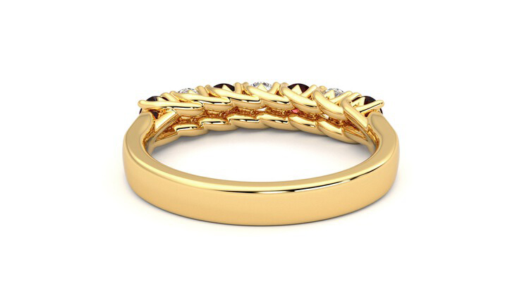Taylor & Hart Aura Wedding Ring 360 degree image 15