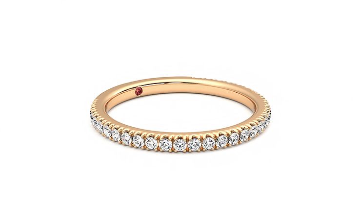 Taylor & Hart Azalea Wedding Ring 360 degree image 6