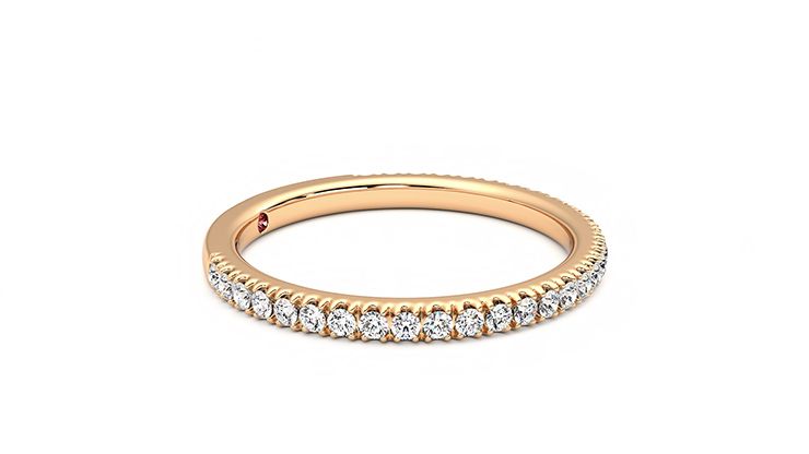 Taylor & Hart Azalea Wedding Ring 360 degree image 8