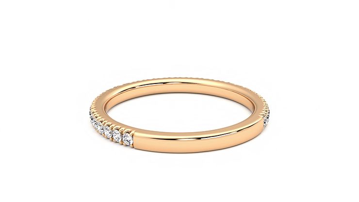 Taylor & Hart Azalea Wedding Ring 360 degree image 16