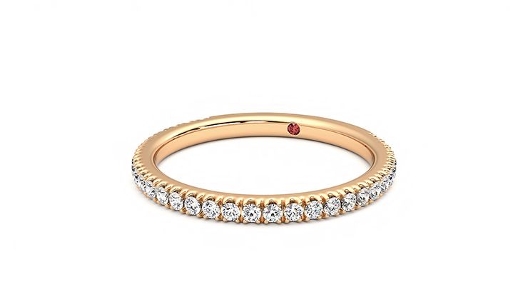 Taylor & Hart Azalea Wedding Ring 360 degree image 26
