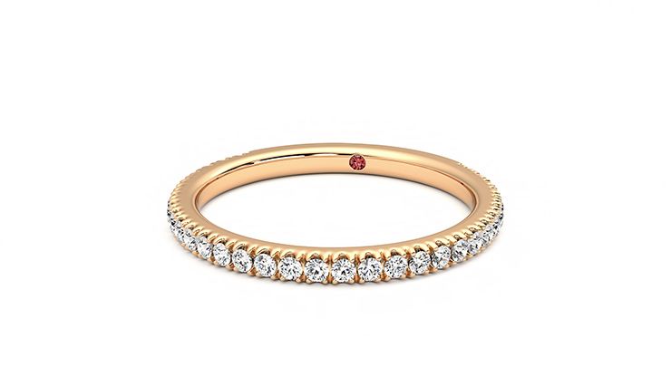 Taylor & Hart Azalea Wedding Ring 360 degree image 27
