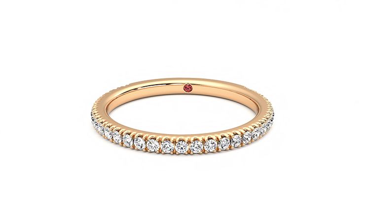 Taylor & Hart Azalea Wedding Ring 360 degree image 28