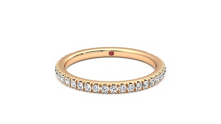 Taylor & Hart Azalea Wedding Ring 360 degree image 29