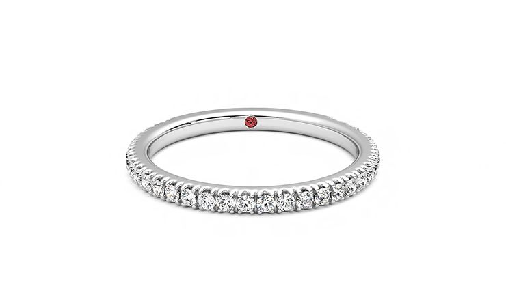 Taylor & Hart Azalea Wedding Ring 360 degree image 1