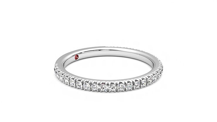 Taylor & Hart Azalea Wedding Ring 360 degree image 7