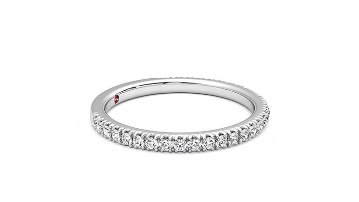 Taylor & Hart Azalea Wedding Ring 360 degree image 8