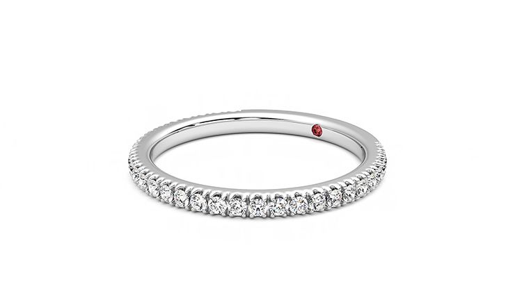 Taylor & Hart Azalea Wedding Ring 360 degree image 24