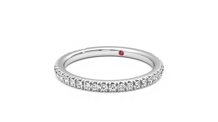 Taylor & Hart Azalea Wedding Ring 360 degree image 26