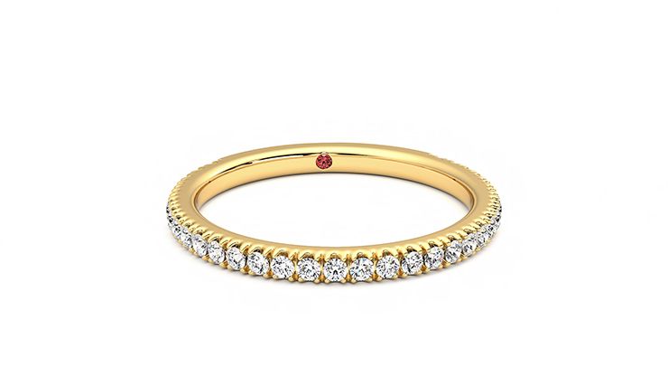 Taylor & Hart Azalea Wedding Ring 360 degree image 2