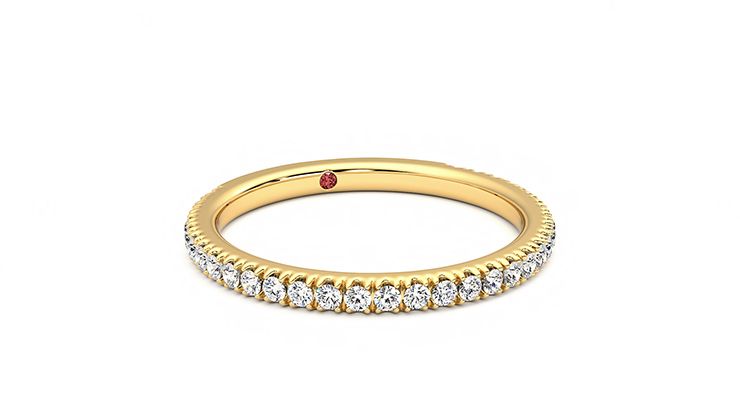 Taylor & Hart Azalea Wedding Ring 360 degree image 4