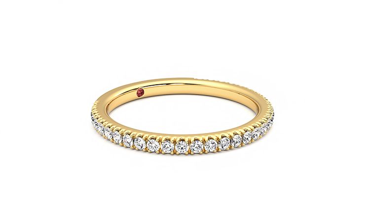 Taylor & Hart Azalea Wedding Ring 360 degree image 6