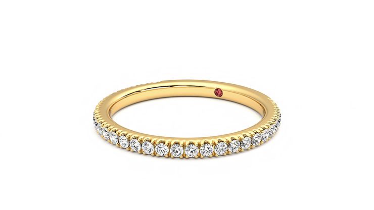 Taylor & Hart Azalea Wedding Ring 360 degree image 25
