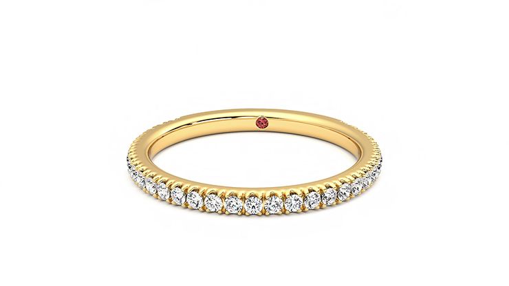 Taylor & Hart Azalea Wedding Ring 360 degree image 28