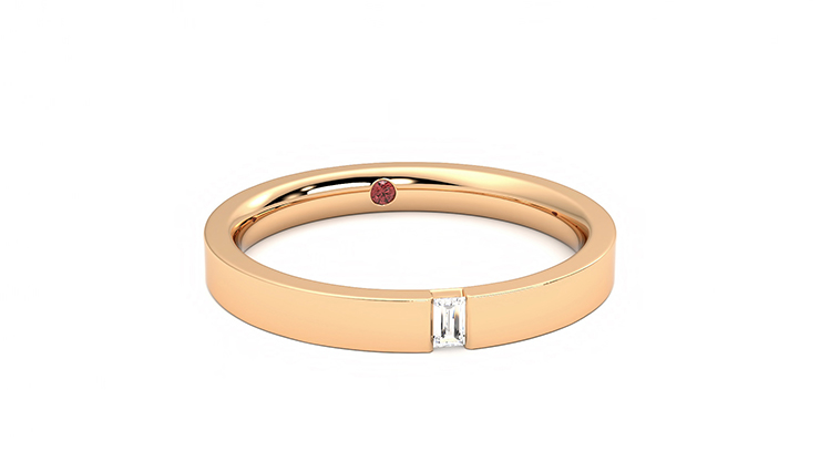Taylor & Hart Bay Wedding Ring 360 degree image 2