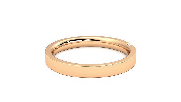 Taylor & Hart Bay Wedding Ring 360 degree image 10