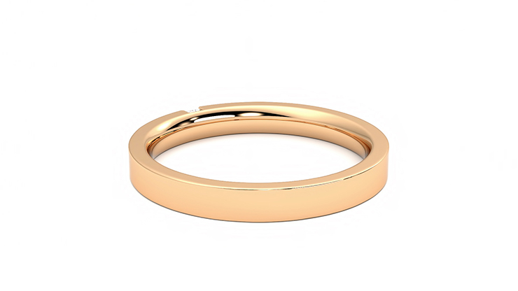 Taylor & Hart Bay Wedding Ring 360 degree image 16