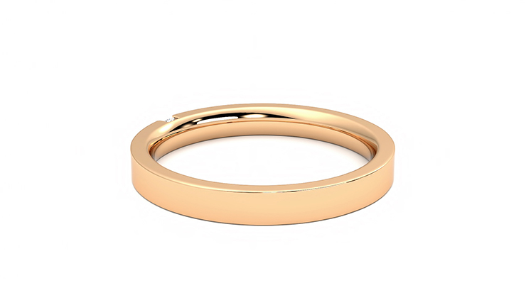 Taylor & Hart Bay Wedding Ring 360 degree image 17