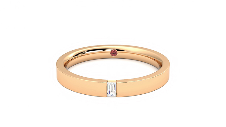 Taylor & Hart Bay Wedding Ring 360 degree image 28