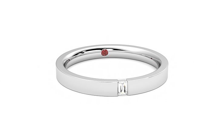 Taylor & Hart Bay Wedding Ring 360 degree image 2