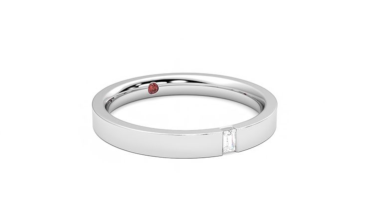 Taylor & Hart Bay Wedding Ring 360 degree image 4