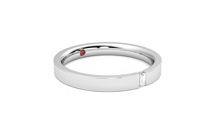 Taylor & Hart Bay Wedding Ring 360 degree image 5