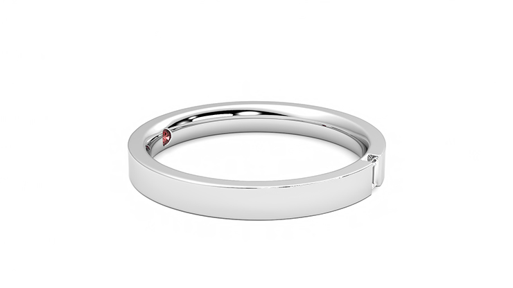 Taylor & Hart Bay Wedding Ring 360 degree image 7