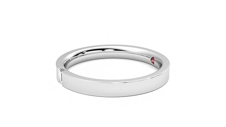 Taylor & Hart Bay Wedding Ring 360 degree image 21