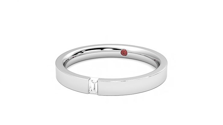 Taylor & Hart Bay Wedding Ring 360 degree image 25