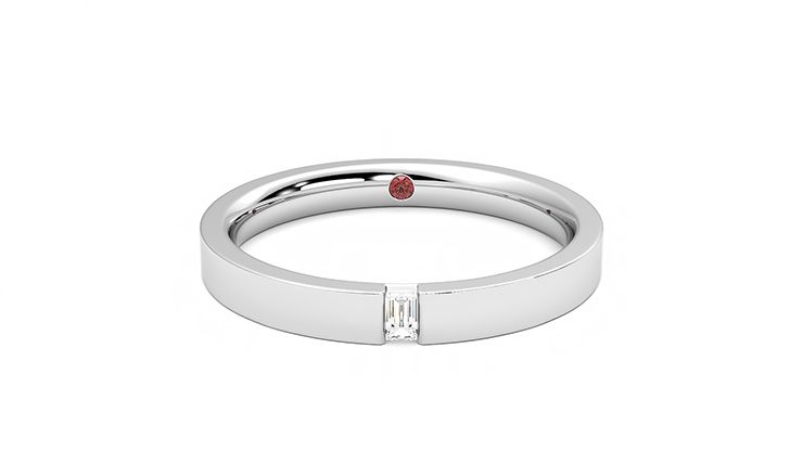 Taylor & Hart Bay Wedding Ring 360 degree image 29