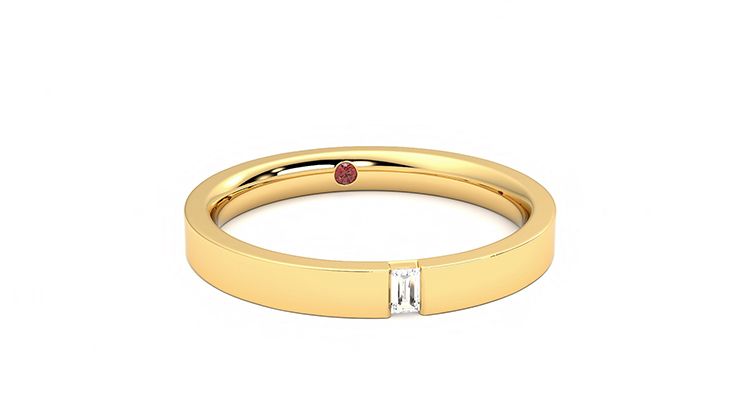Taylor & Hart Bay Wedding Ring 360 degree image 2