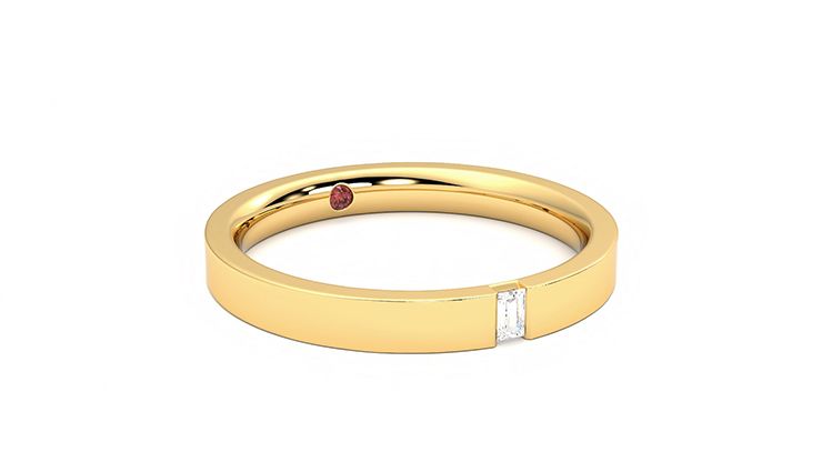 Taylor & Hart Bay Wedding Ring 360 degree image 4