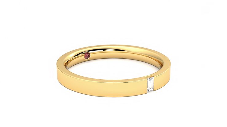 Taylor & Hart Bay Wedding Ring 360 degree image 5