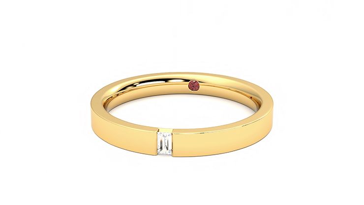 Taylor & Hart Bay Wedding Ring 360 degree image 26