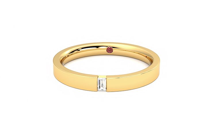 Taylor & Hart Bay Wedding Ring 360 degree image 27