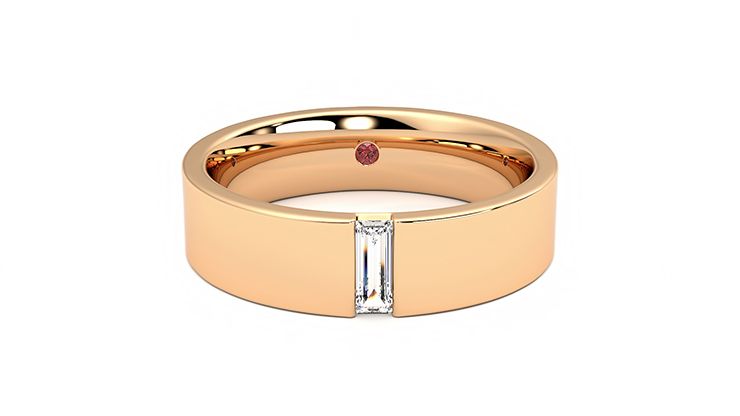 Taylor & Hart Bayberry Wedding Ring 360 degree image 0