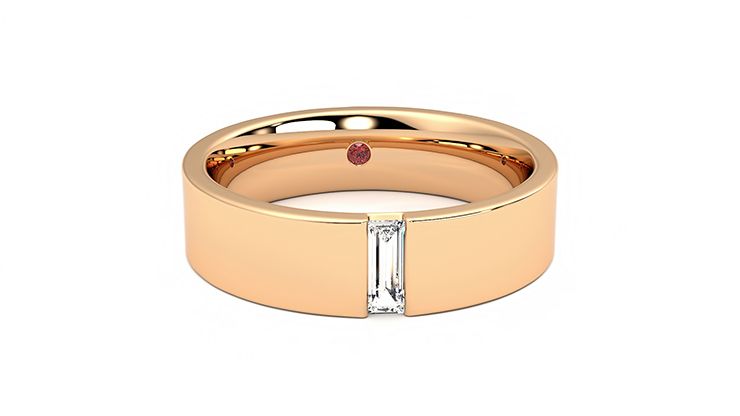 Taylor & Hart Bayberry Wedding Ring 360 degree image 1