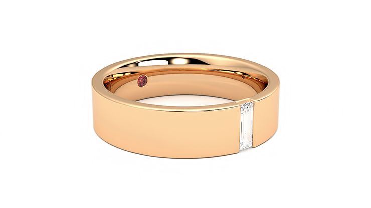 Taylor & Hart Bayberry Wedding Ring 360 degree image 5