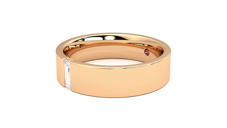Taylor & Hart Bayberry Wedding Ring 360 degree image 22