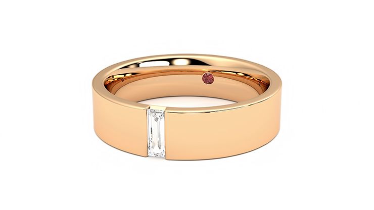 Taylor & Hart Bayberry Wedding Ring 360 degree image 25