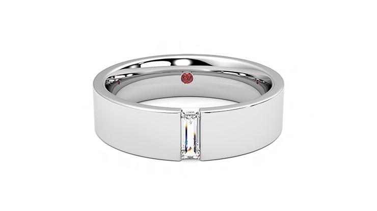 Taylor & Hart Bayberry Wedding Ring 360 degree image 0