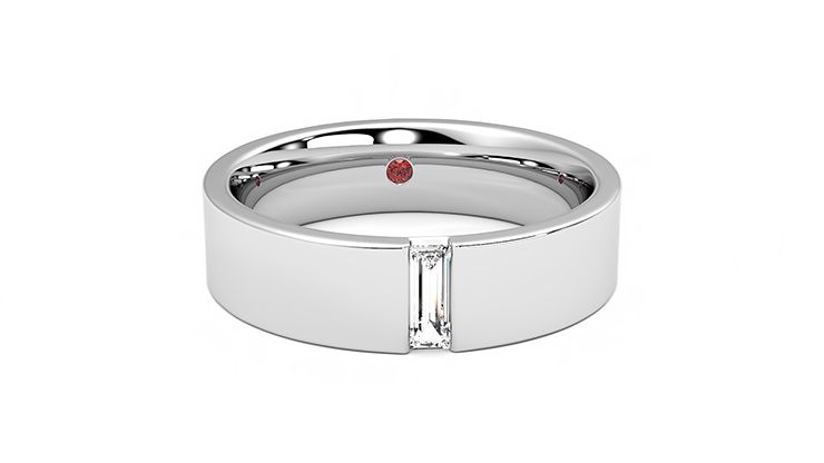Taylor & Hart Bayberry Wedding Ring 360 degree image 1