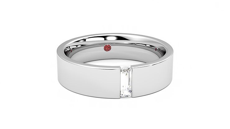 Taylor & Hart Bayberry Wedding Ring 360 degree image 2