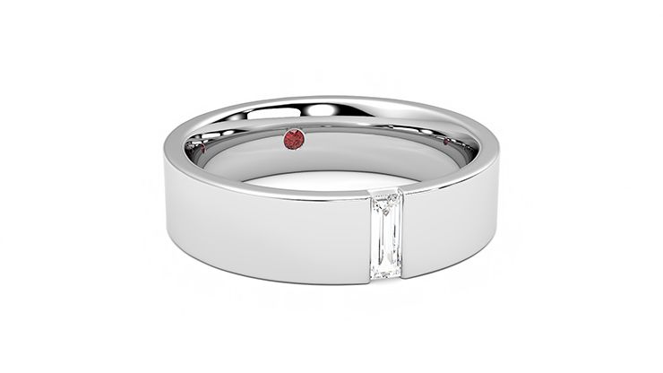 Taylor & Hart Bayberry Wedding Ring 360 degree image 3