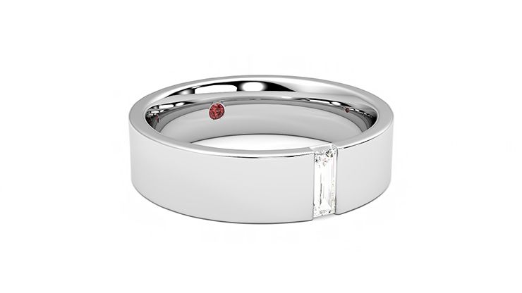 Taylor & Hart Bayberry Wedding Ring 360 degree image 4