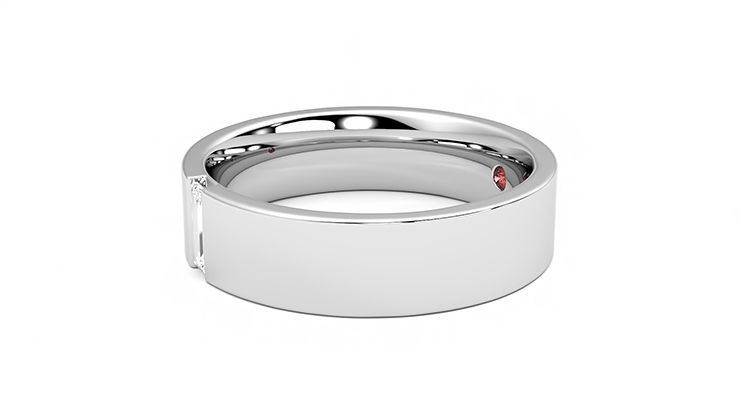 Taylor & Hart Bayberry Wedding Ring 360 degree image 21